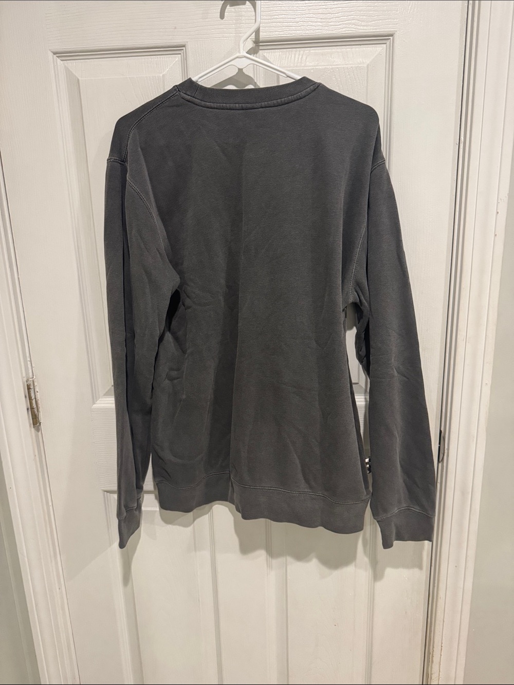 Grey 'North End' Graphic Sweatshirt with Blue Lettering - Picture 4 of 4